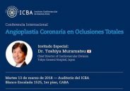 Angioplastia coronaria en oclusiones crónicas - Conferencia Internacional