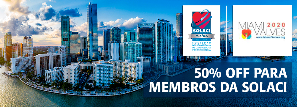 Miami Valves 2020 | 50% off para membros SOLACI