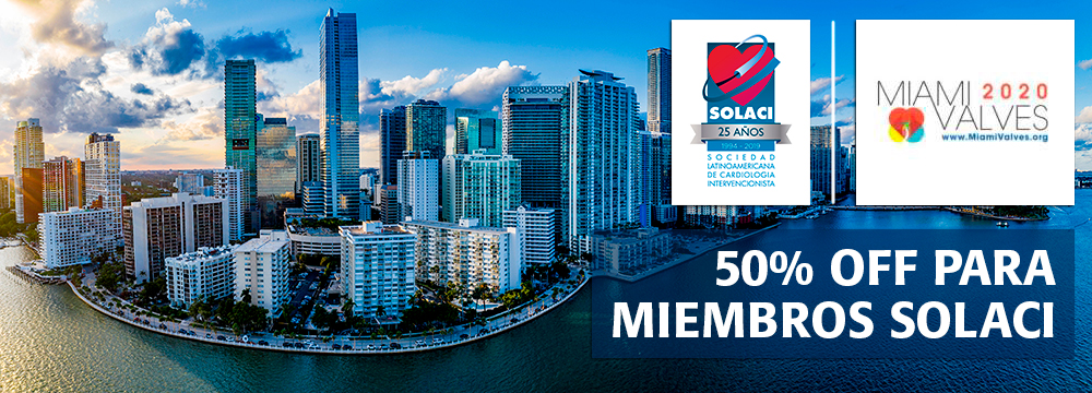 Miami Valves 2020 | Descuento para miembros SOLACI