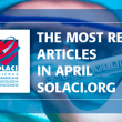 The most read scientific articles in april