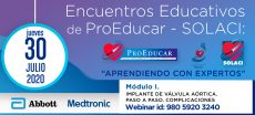 2° Encuentro Educativo ProEducar - Implante de Válvula Aórtica