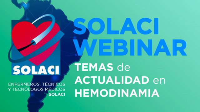 Webinar SOLACI | Temas de Actualidad en Hemodinamia