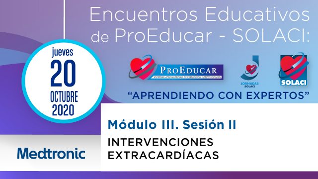 7° Encuentro Educativo ProEducar - Intervención Extracardíaca