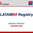Registro LATAMBif | Reporte Enero 2021