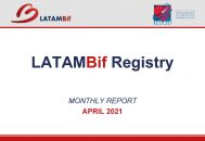 Reporte Mensual LATAM Bif, ABRIL 2021