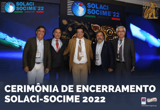 Ceremonia de Encerramento SOLACI-SOCIME 2022