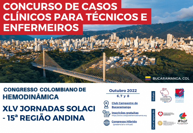 Jornadas Colômbia 2022 | Concurso de Casos Clínicos para Técnicos e Enfermeiros