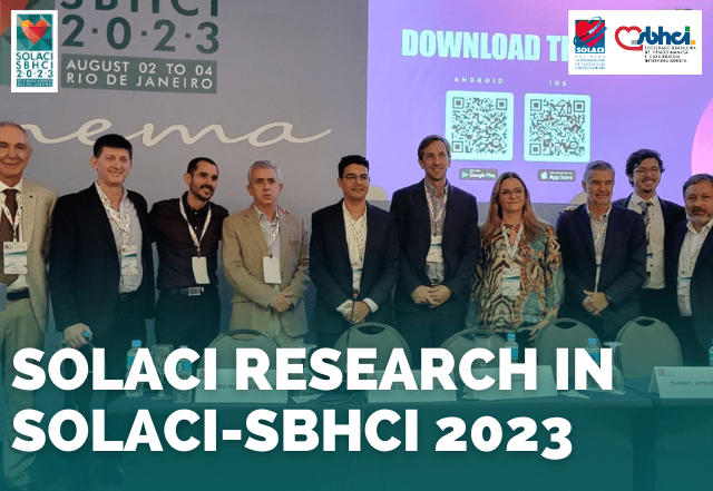 SOLACI Research Registries were presented at the SOLACI-SBHCI 2023 Congress