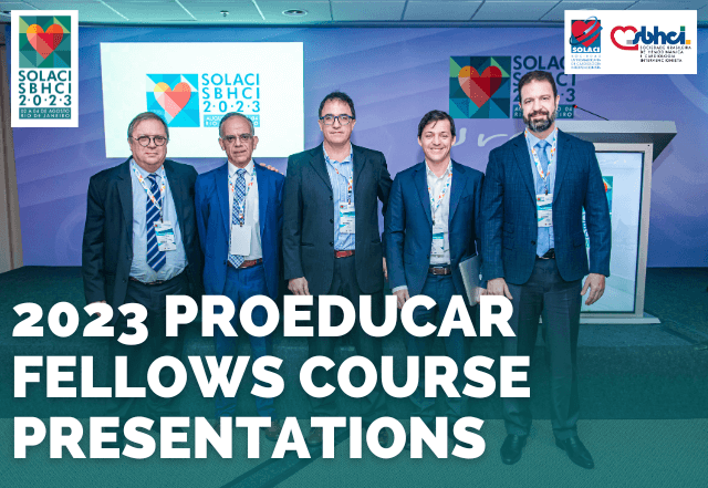 See the Presentations of the 13th ProEducar Fellows Course