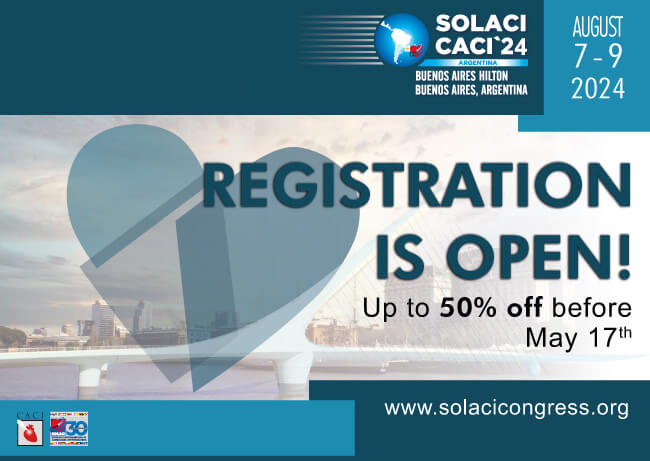 Registration to SOLACI-CACI 2024 is now open