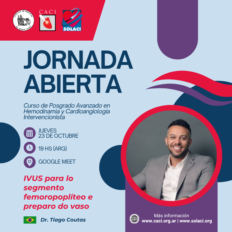 Jornada abierta SOLACI-CACI Médicos