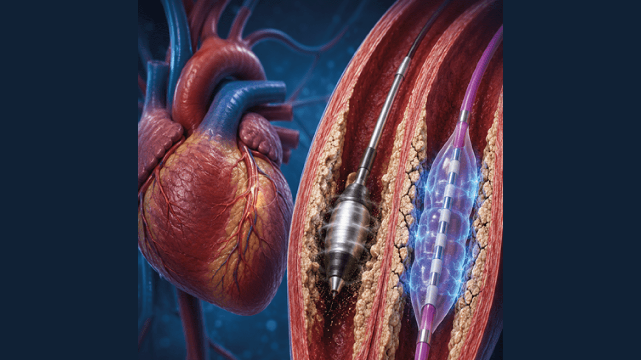aterectomía e IVL en calcificación coronaria severa